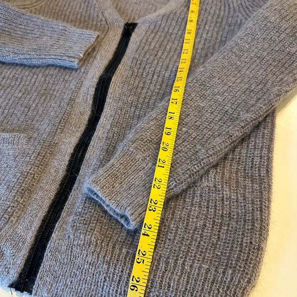 Sandro paris gray cardigan size large - Picture 3 of 9